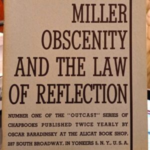 Obscenity and the Law of Reflection front cover