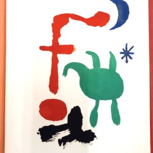 The Prints of Joan Miro color lithograph