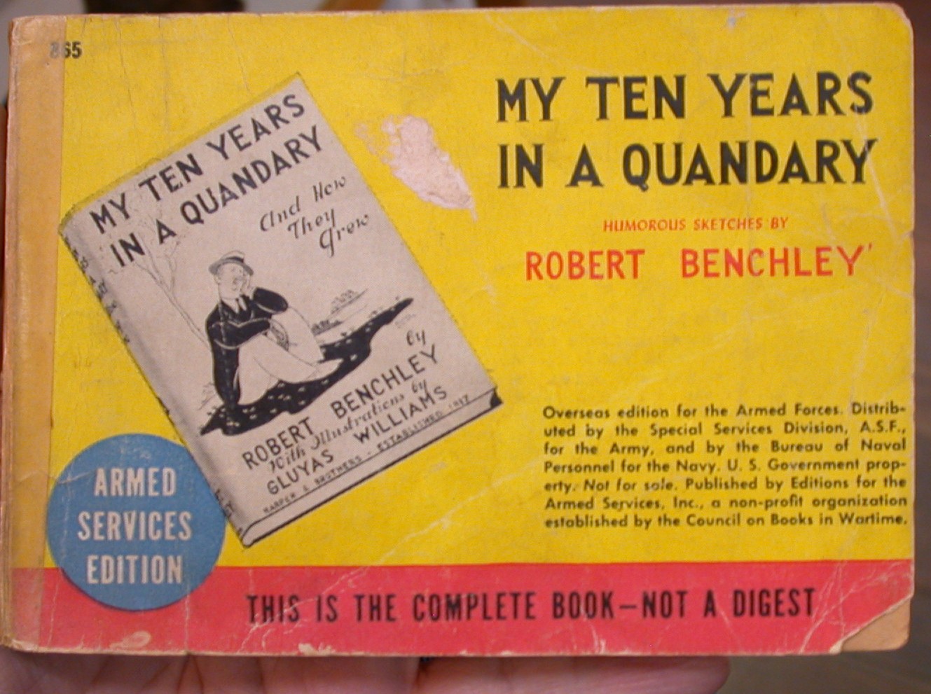 Front cover of My Ten Years in a Quandary