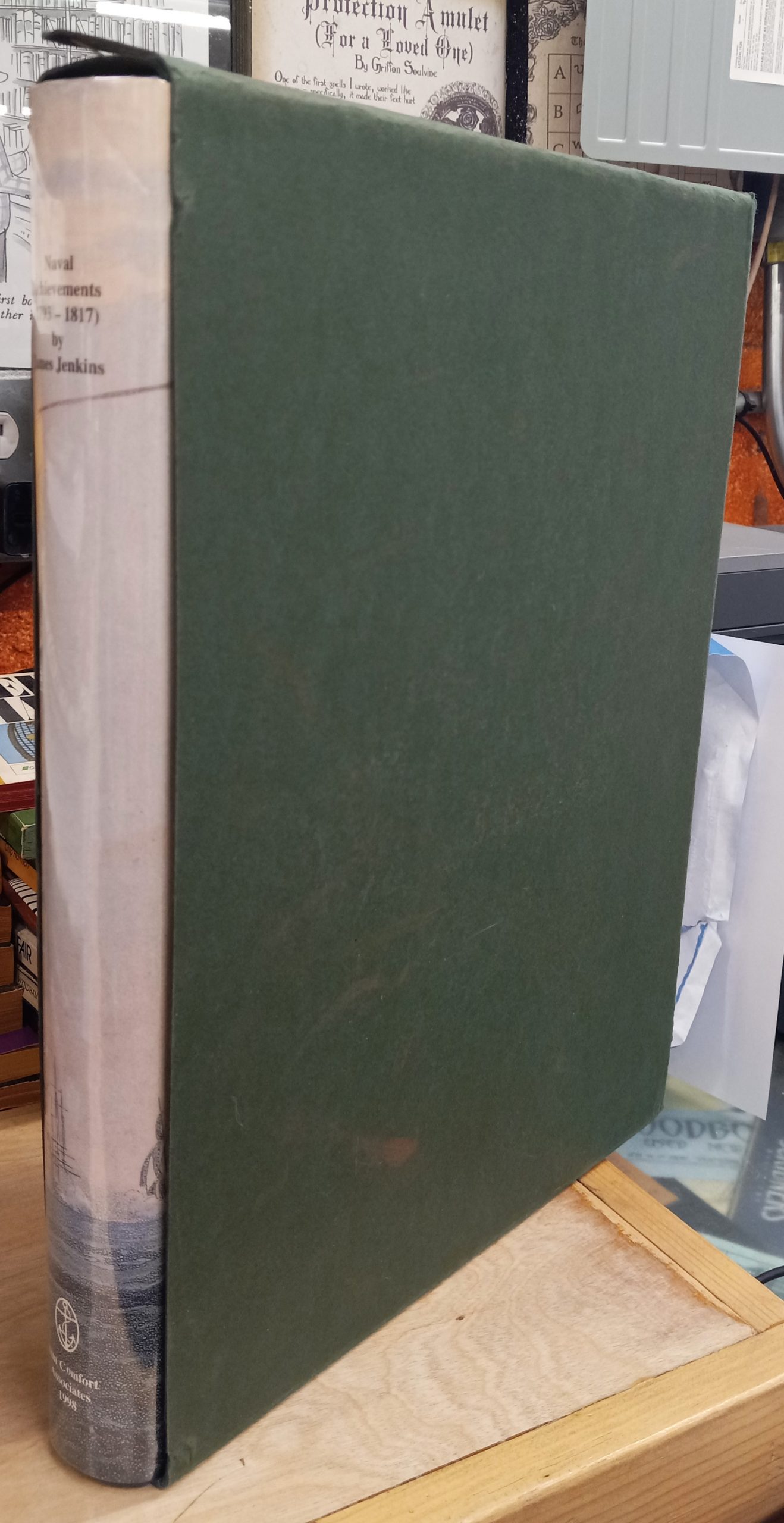 The Naval Achievements of Great Britain spine in slipcase
