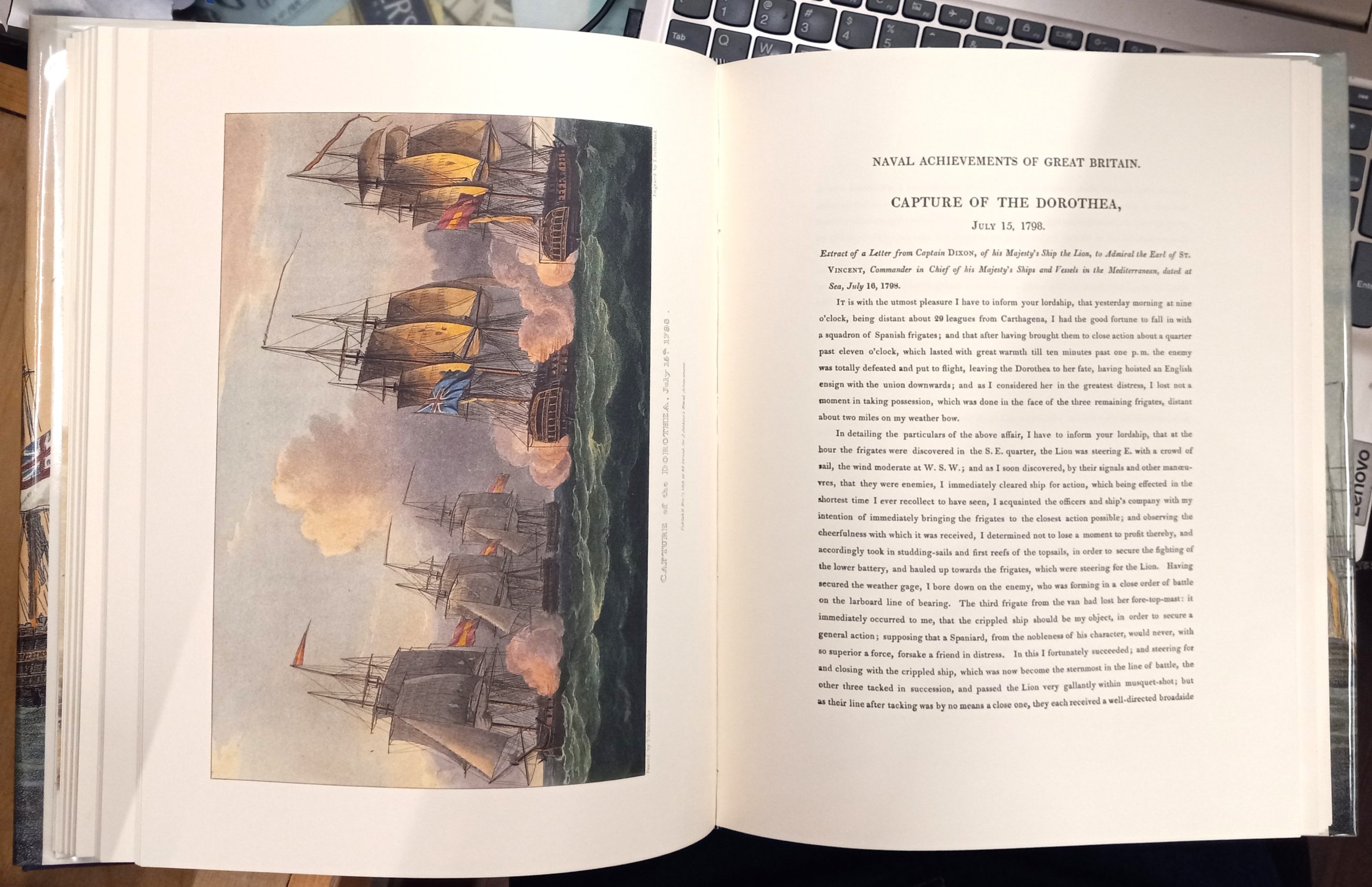 The Naval Achievements of Great Britain pages