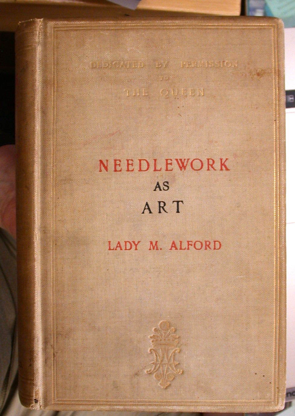Needlework as Art front board