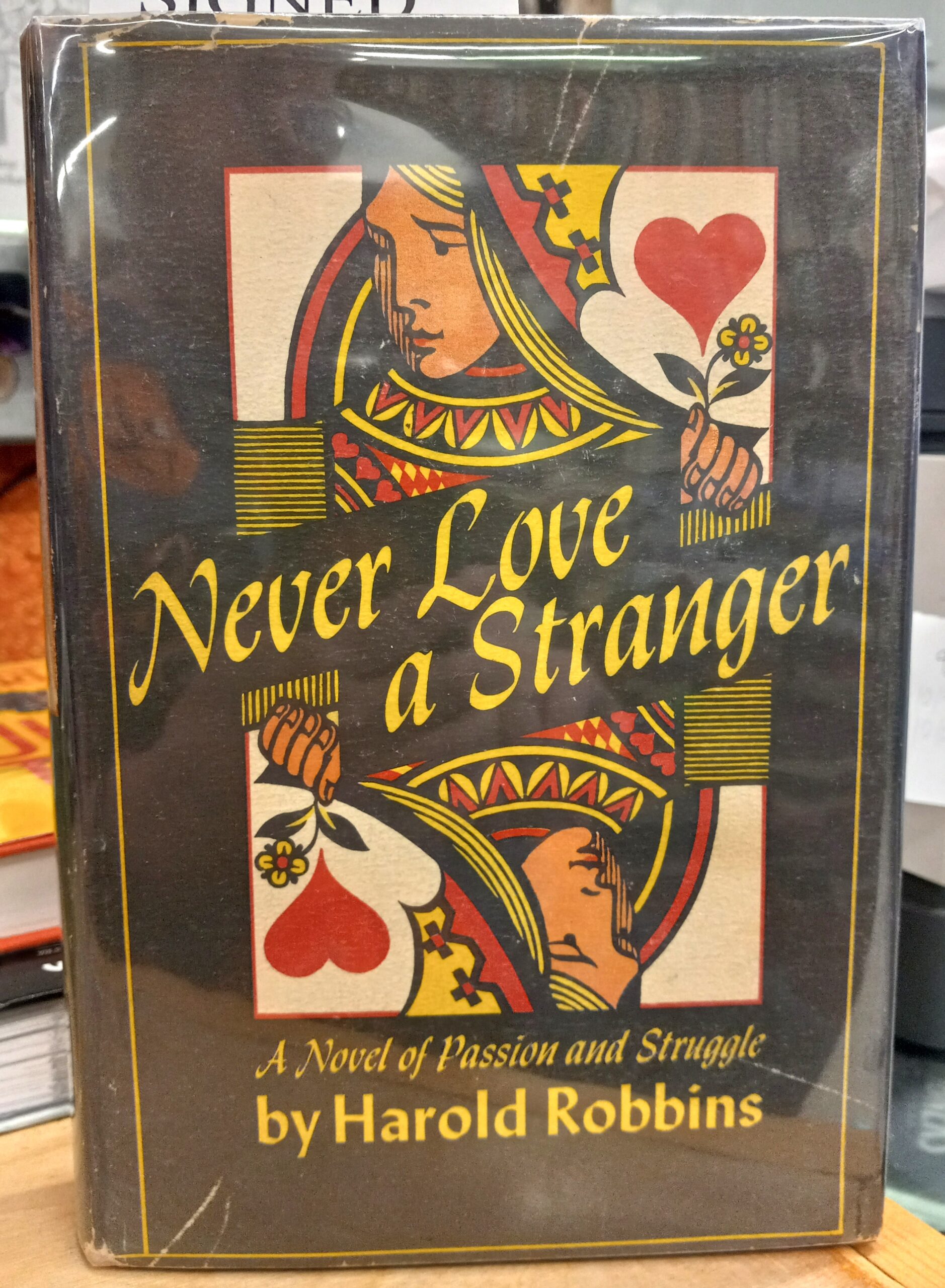 Never Love a Stranger jacket front
