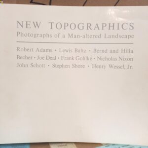 New Topographics front cover