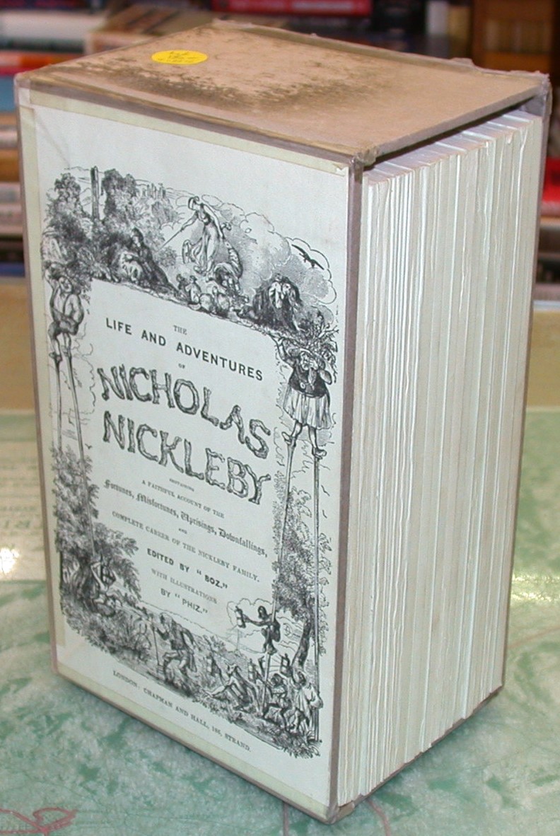 Nicholas Nickleby front of slipcase