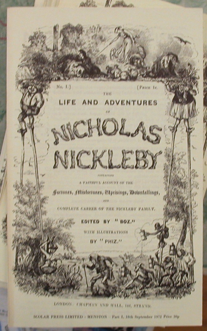 Nicholas Nickleby supplementary volume