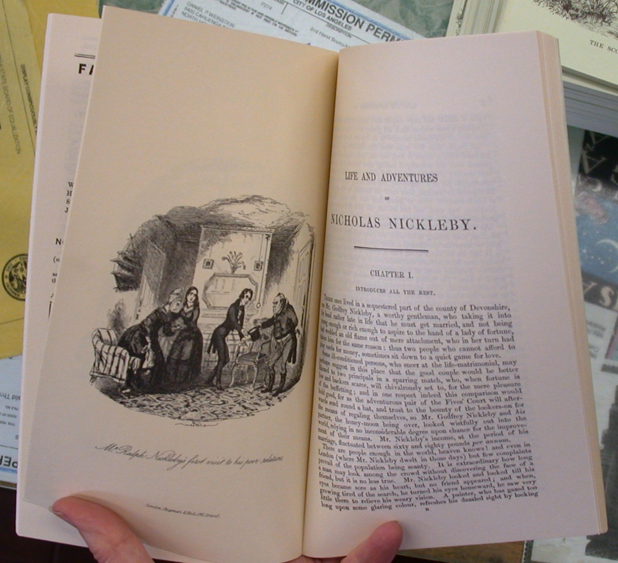 Nicholas Nickleby pages
