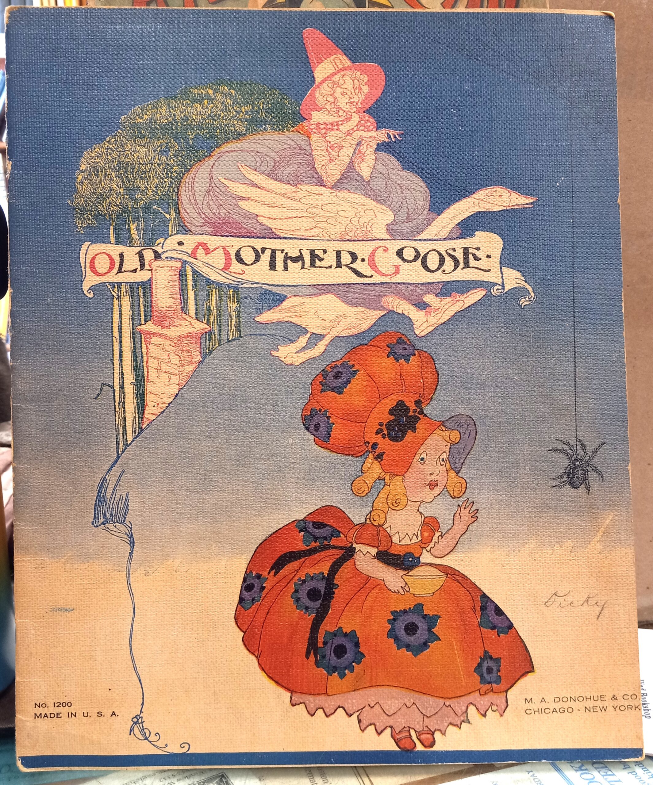 Old Mother Goose front cover