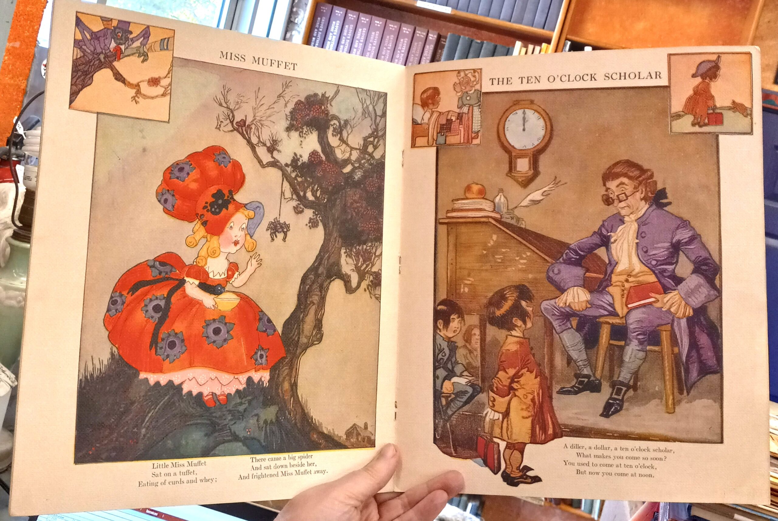 Old Mother Goose pages