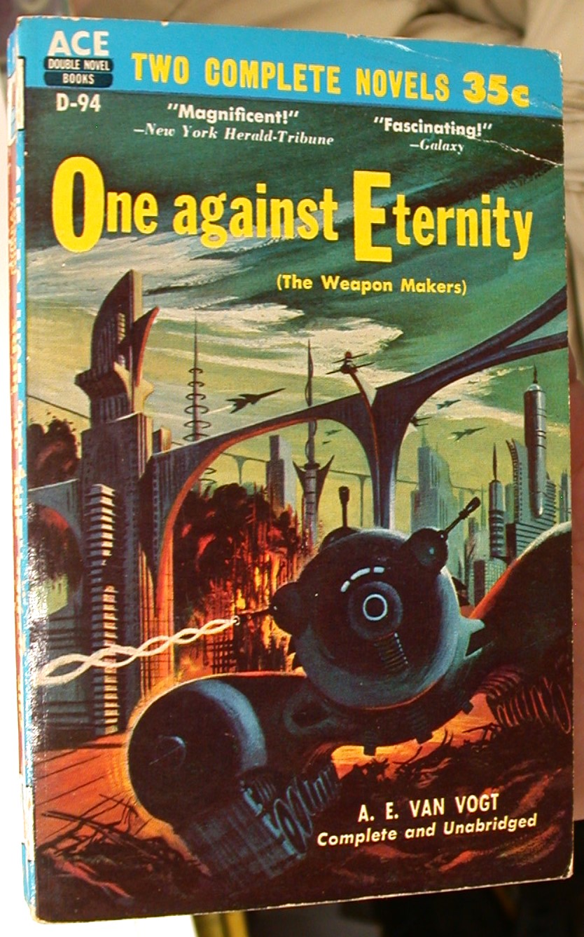 One Against Eternity front cover