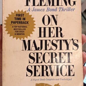 On Her Majesty's Secret Service front cover