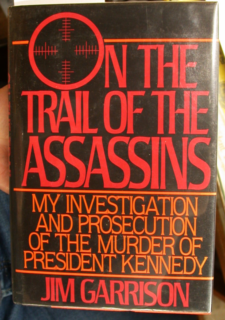 On the Trail of the Assassins jacket front