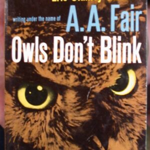 Owls Don't Blink front cover