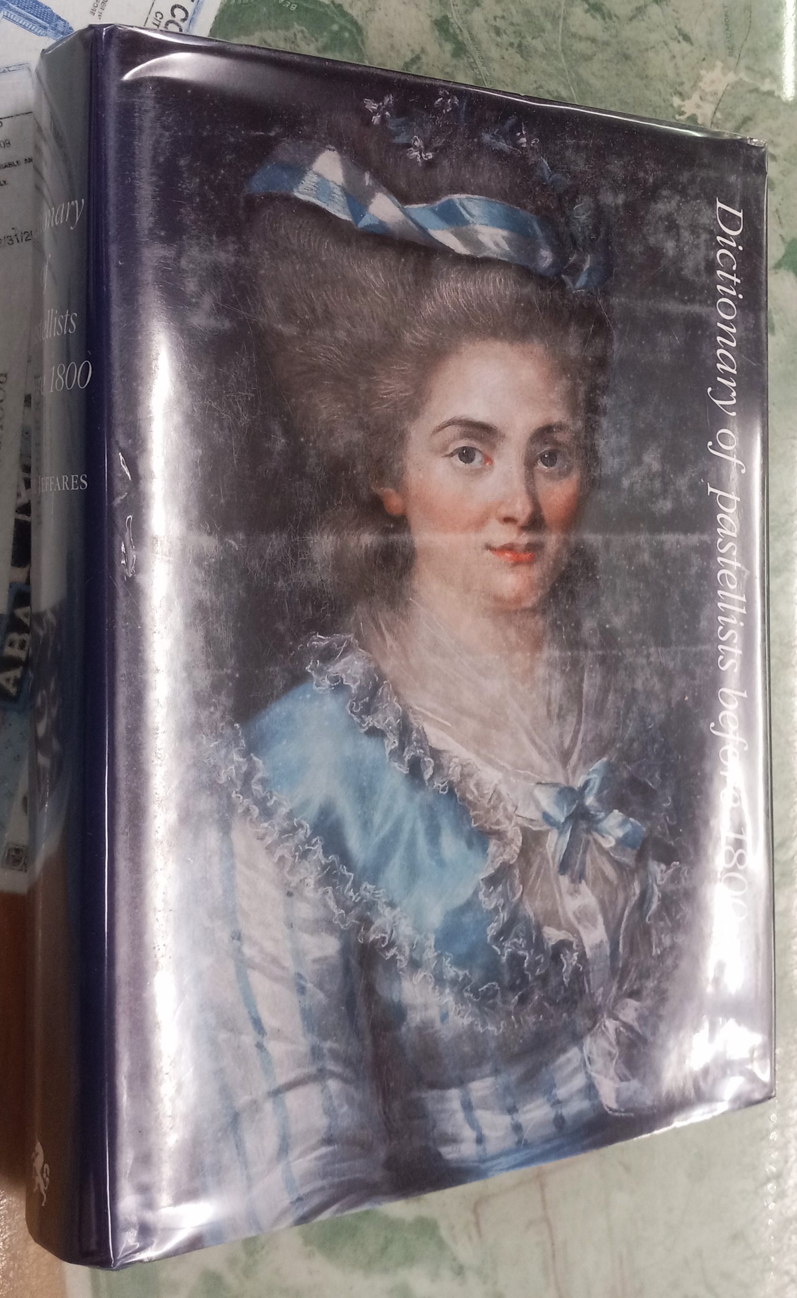Dictionary of Pastellists jacket front and spine