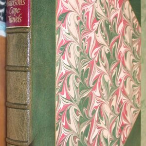 Paterson's Cape Travels front board and spine