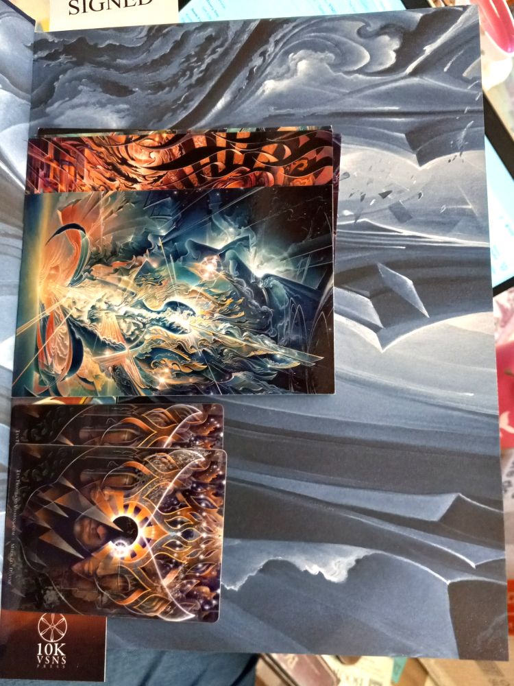 Persuing the Ineffable prints, cards and bookmark
