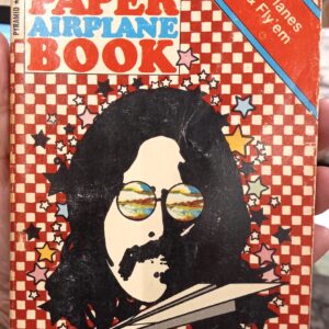 Peter Max Paper Airplane Book front cover