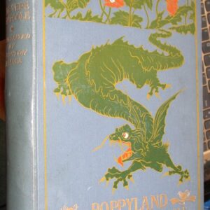 Poppyland binding spine and front board
