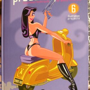 Confessions of a Process Junkie page with author's drawing