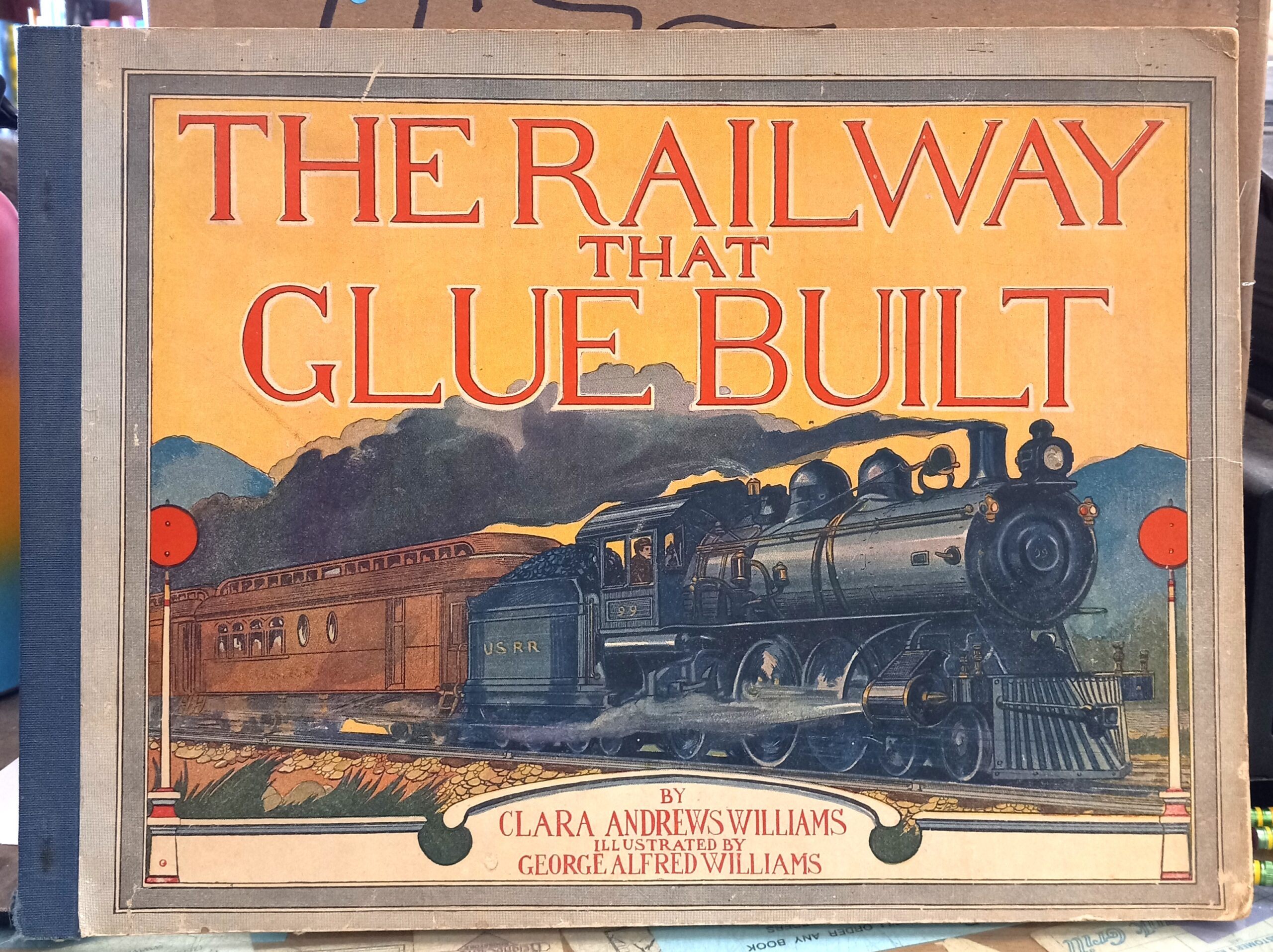 The Railway That Glue Built front cover