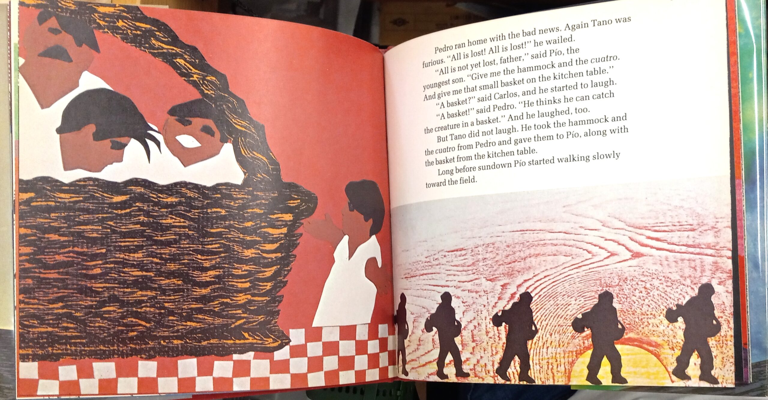The Rainbow-Colored Horse pages