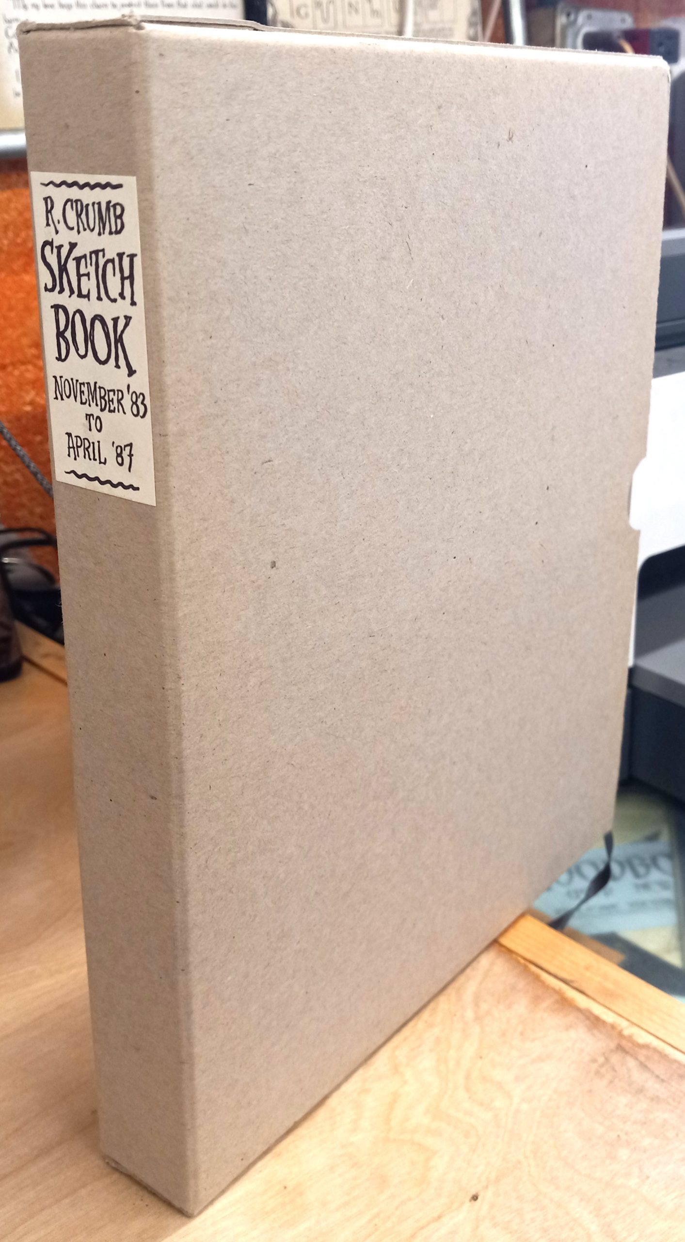 R. Crumb Sketch Book slipcase