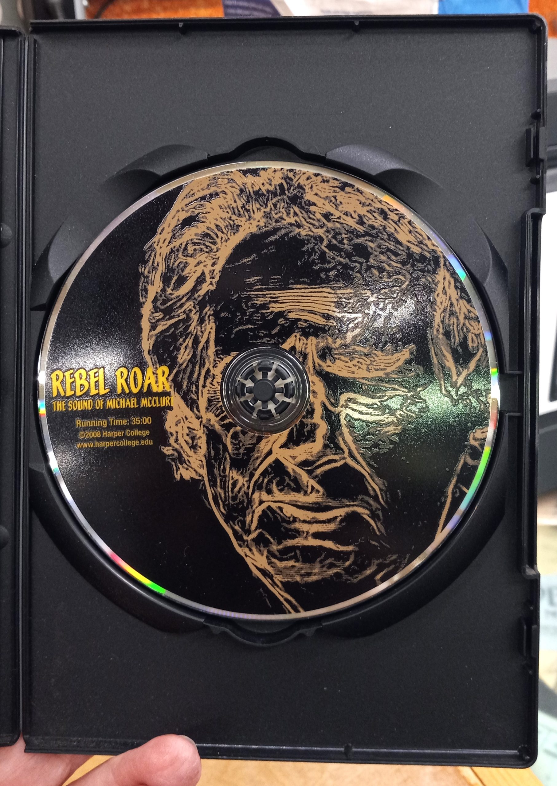 Rebel Road disc inside of box
