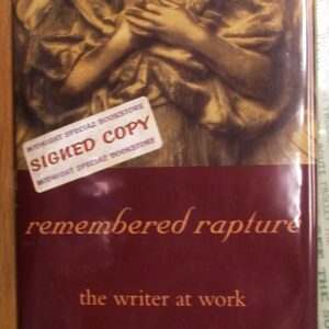 Jacket front for Remembered Rapture
