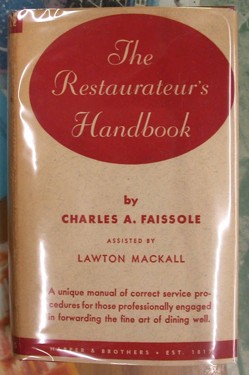 The Restauranteurs Handbook jacket front