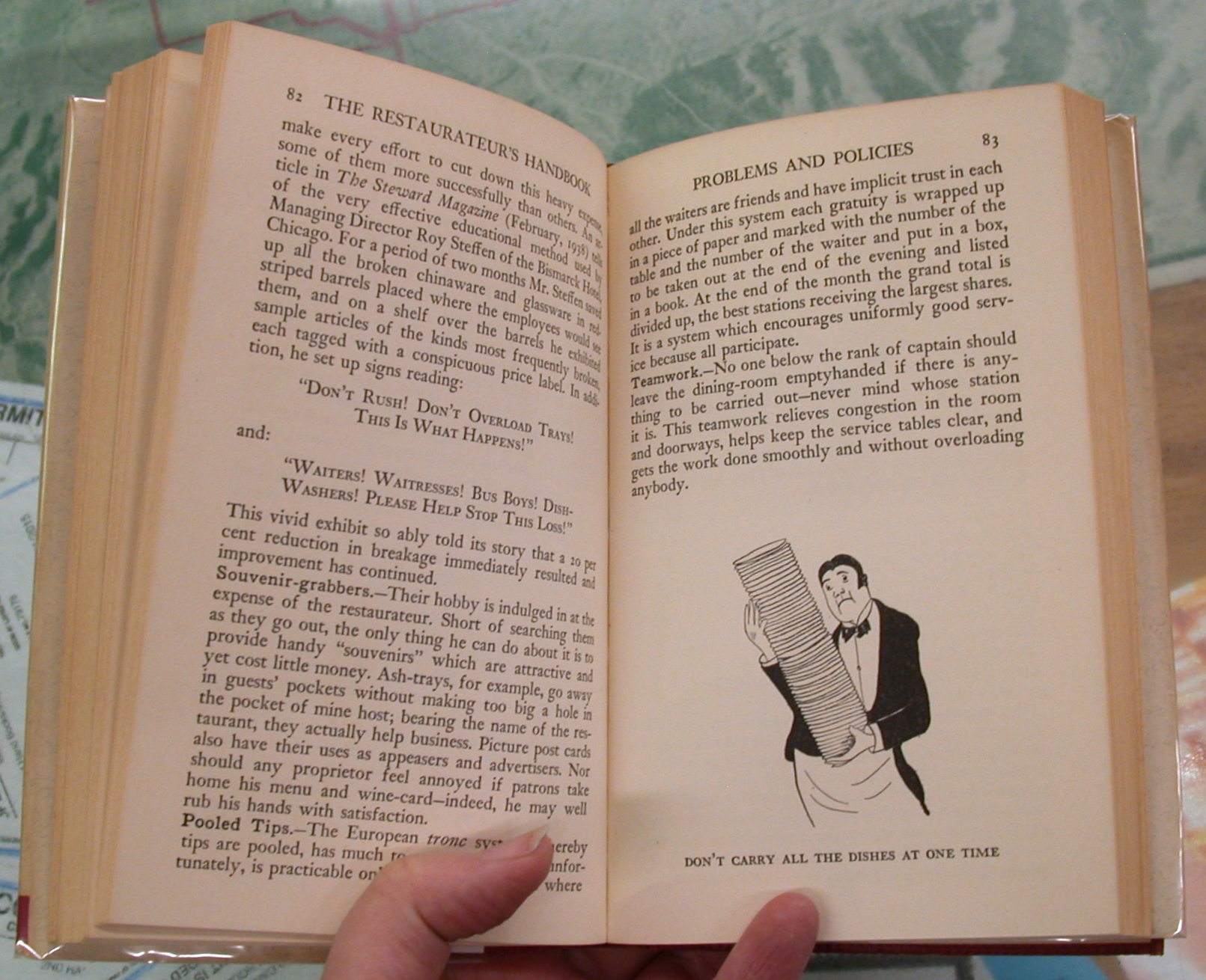 The Restauranteurs Handbook pages