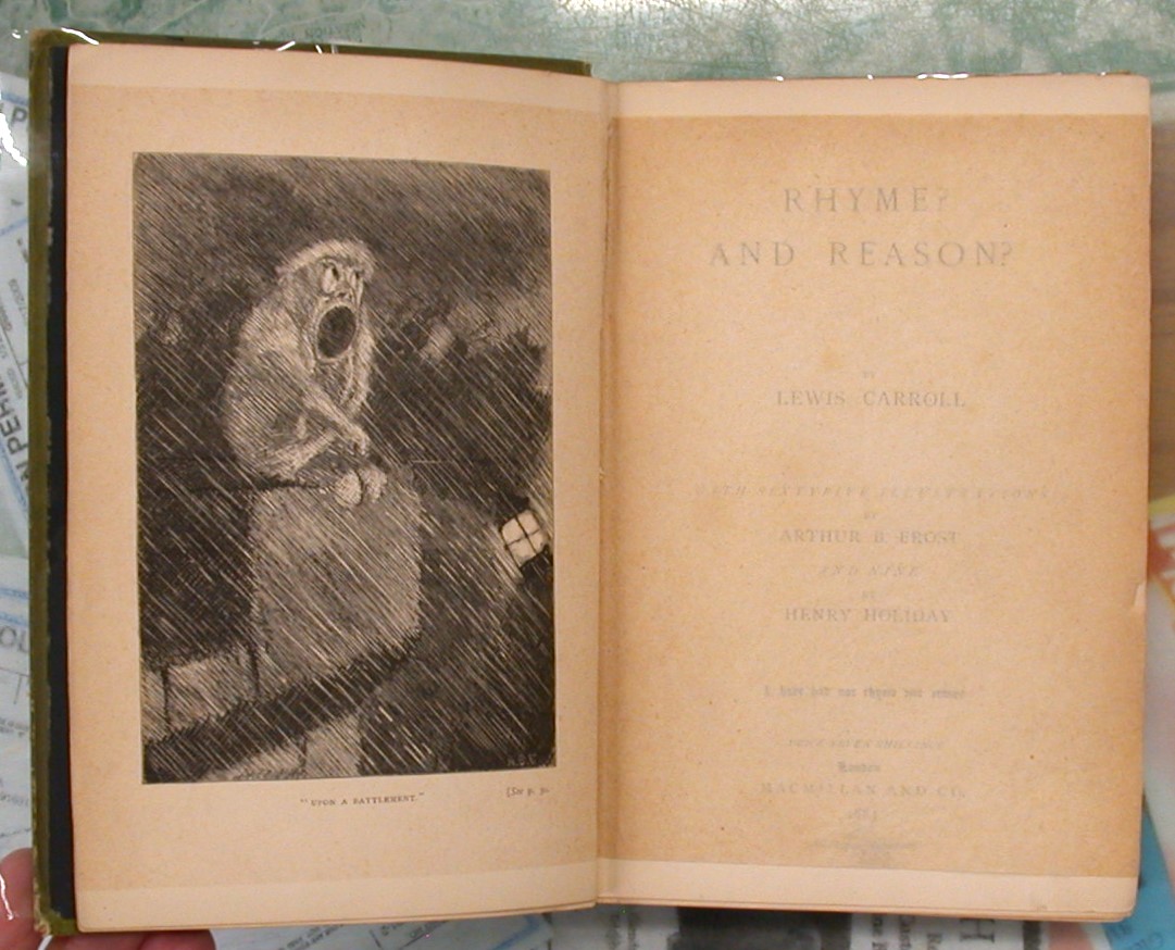 Rhyme? and Reason? title page and frontispiece