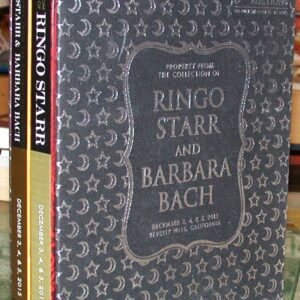 Property from the Collection of Ringo Starr and Barbara Bach 2 volumes in slipcase