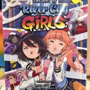 The Art of River City Girls front of plastic slipcover