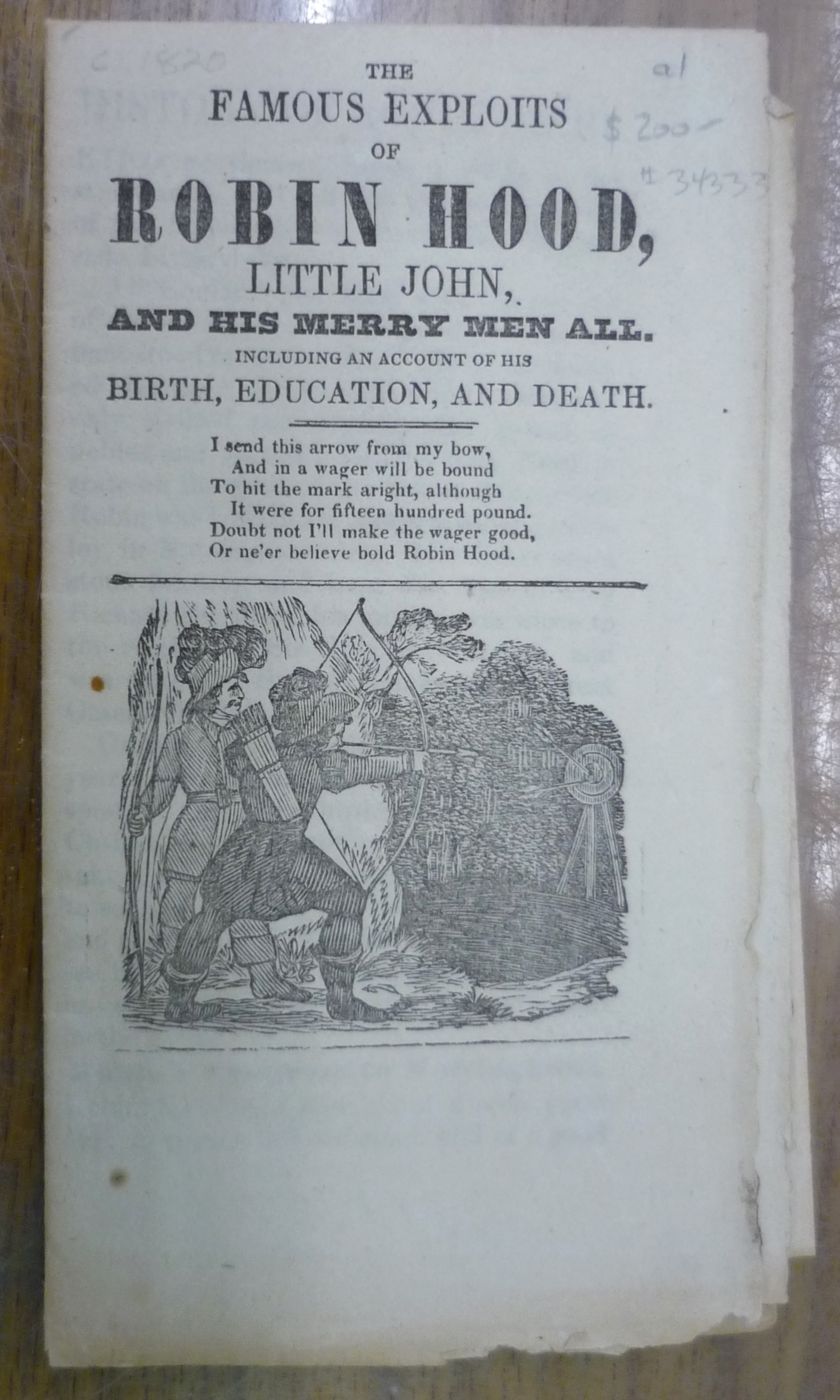 Robin Hood front