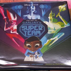 The Art of Sanjay's Super Team jacket front