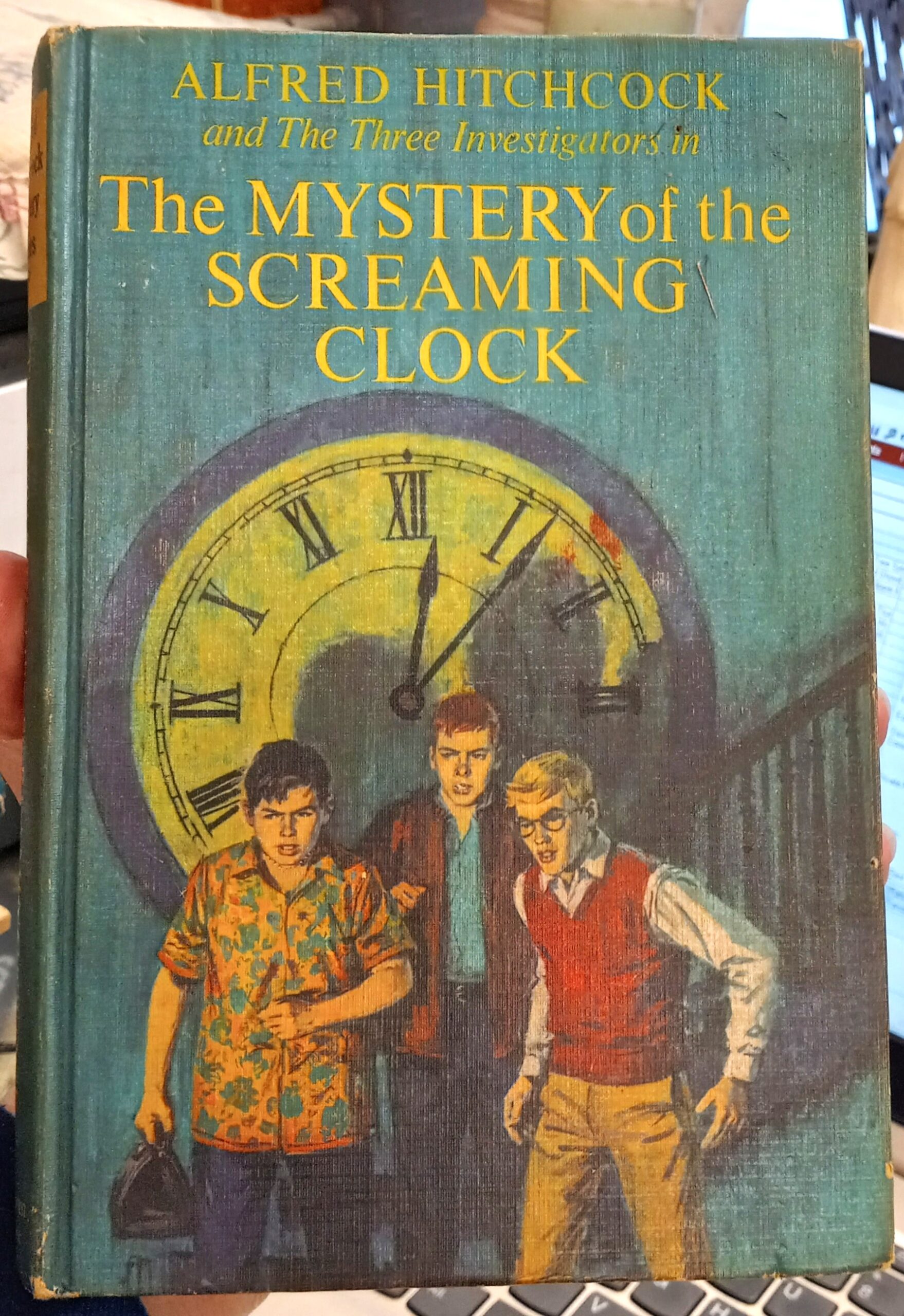 The Mystery of the Screaming Clock front cover