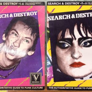 Search and Destroy front covers of both volumes