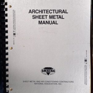 Architectural Sheet Metal Manual front cover