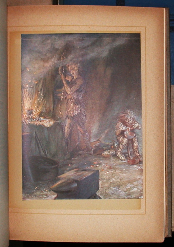 Siegfried and the Twilight of the Gods tipped-in plate