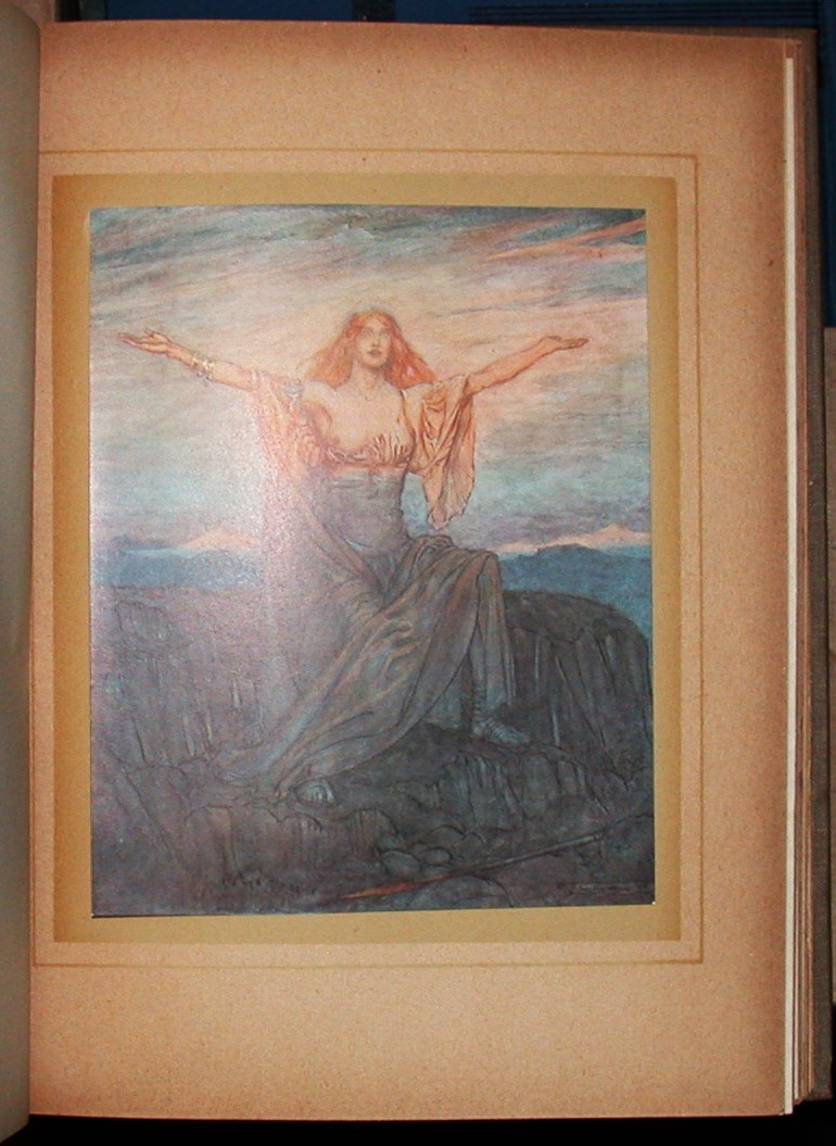 Siegfried and the Twilight of the Gods tipped-in plate