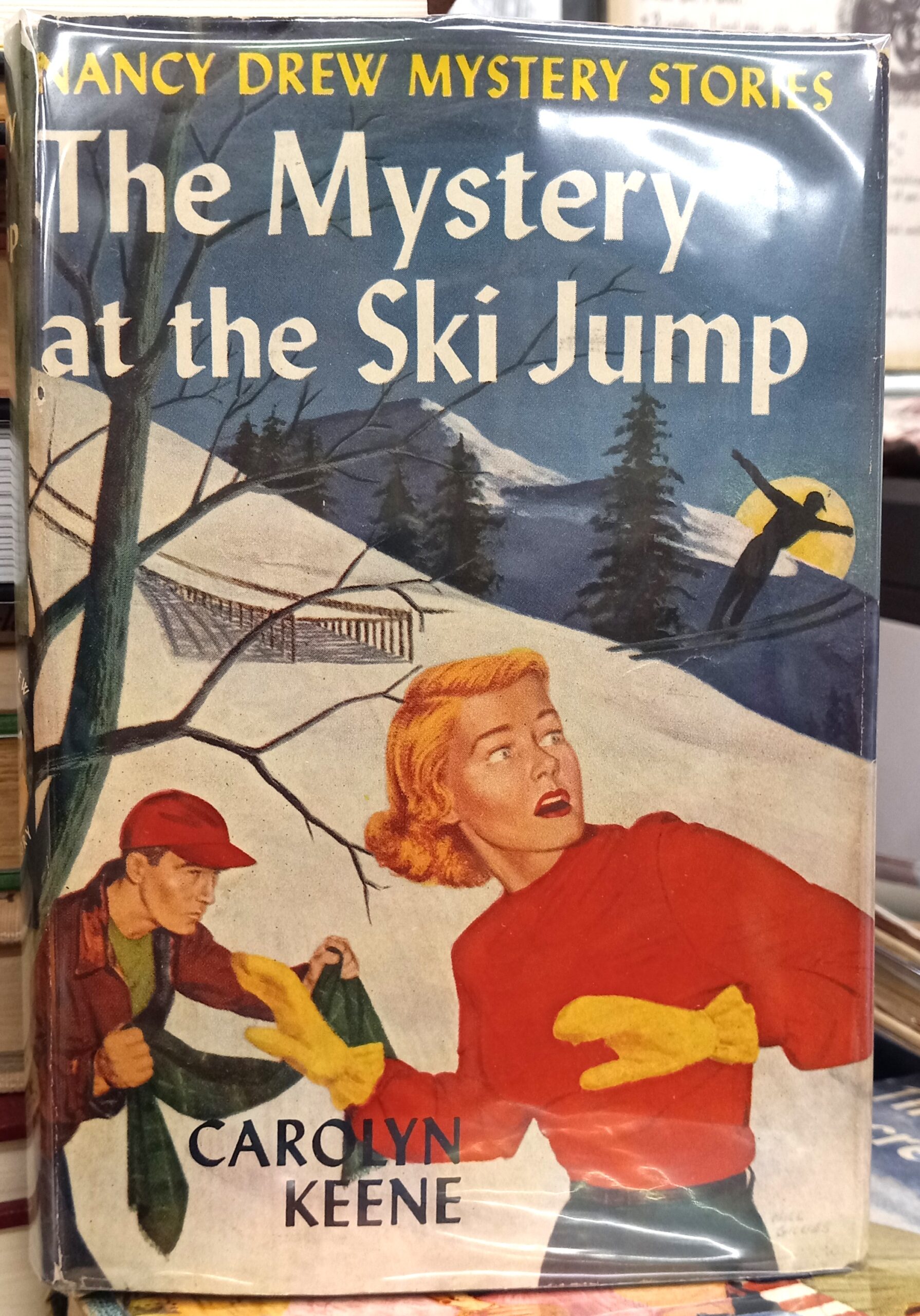 The Mystery at the Ski Jump jacket front