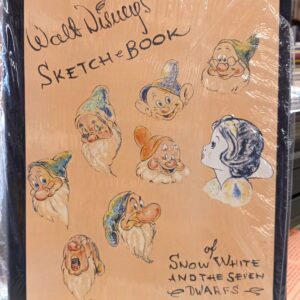 Snow White Sketchbook side of slipcase