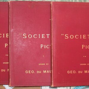 Society Pictures from Punch front boards of all three volumes