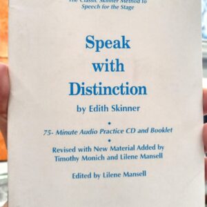 Speak With Distinction front cover