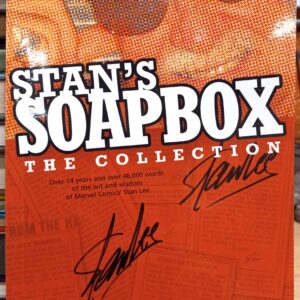 Stan's Soapbox front cover with author's signature