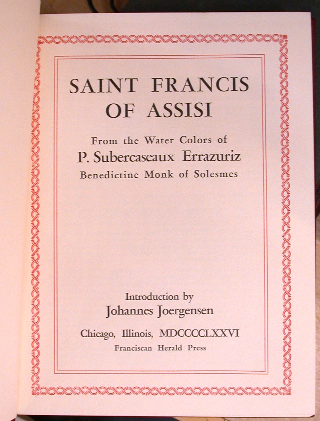 Errazuriz, P. Subercaseaux; Joergensen, Johannes (introduction): Saint Francis of Assisi - Image 3