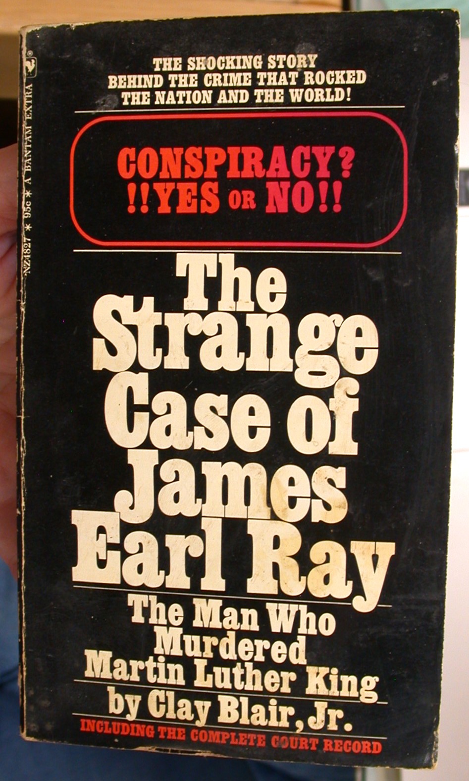 The Strange Case of James Earl Ray front cover