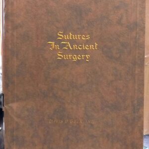 Sutures in Ancient Surgery folio cover