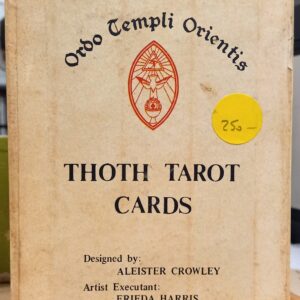 Thoth Tarot Cards box front