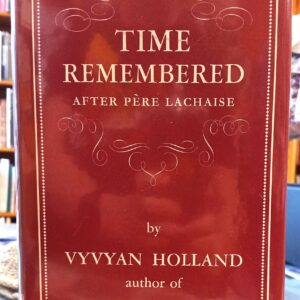 Time Remembered After Pere Lachaise jacket front